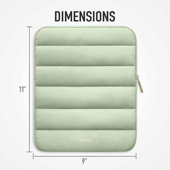 Vandel - The Original Puffy iPad Sleeve 9-11 Inch Tablet Sleeve, Cute iPad Air - Image 7