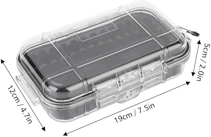 HERCHR Dry Box Outdoor Waterproof Airtight Storage Case Hard Shell Wet Dry Box - Image 2