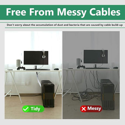 StangH Cable Management Sleeve White - Image 5