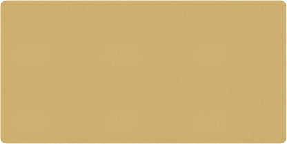 Bloss Light Yellow Desk Mat 31.5"x15.7", Desk Matt by Bloss