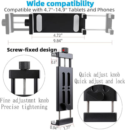 Aluminum Dual Arm Tablet Mount - Image 5