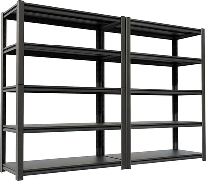 72''H Garage Shelving Heavy Duty, 2800LBS Storage Shelves, 5-Tier Adjustable - Image 7