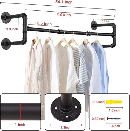 Wall Mounted Clothes Rack - Image 5