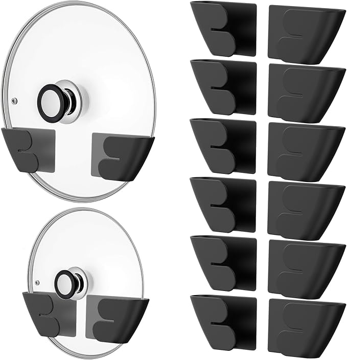 Universal Adjustable Pot Lid Organizer by NICEYOS