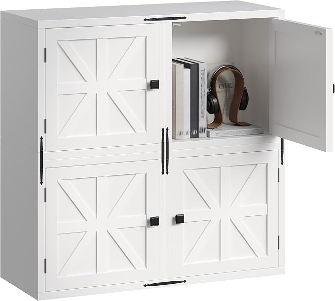 Homkdom 4 Cube Storage Organizer, DIY Bookcase by ElevateYourHome%EF%BC%8CEnhanceEver