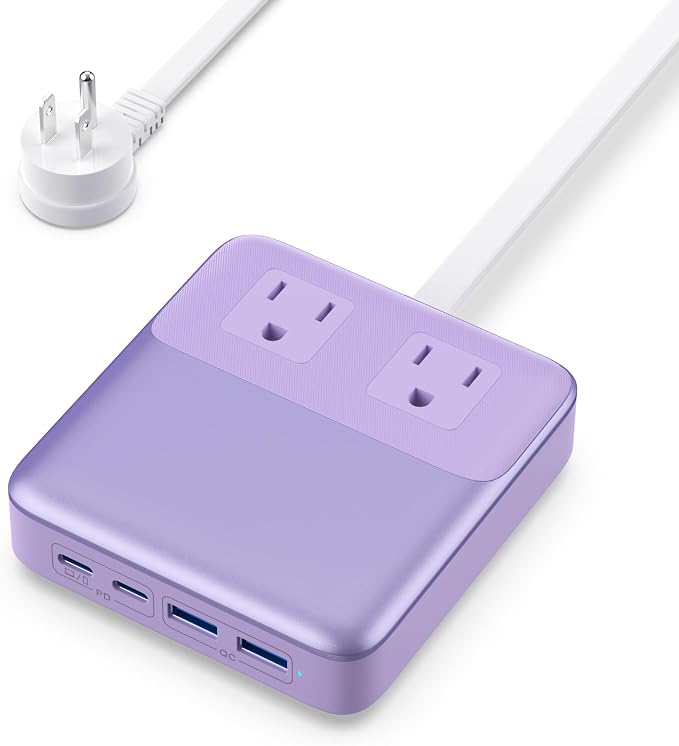 USB C Charger Block, 135W GaN IV Fast Charging Station Hub, 6-in-1 USB C Power by Feob