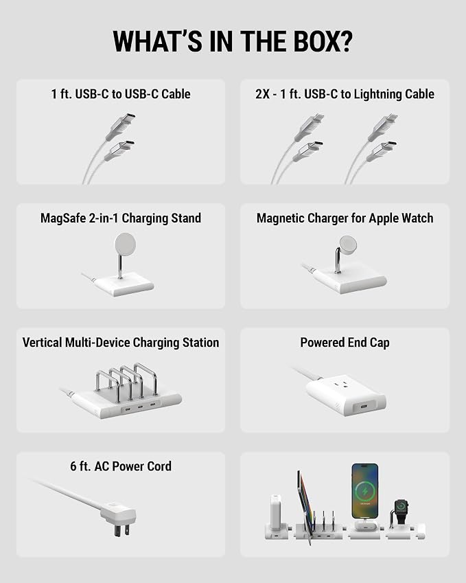 Scosche BaseLynx 2.0 Pro Modular Charging Station: MagSafe Wireless Stand - Image 7
