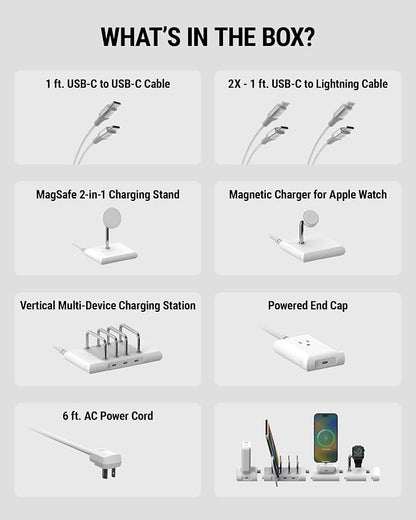 Scosche BaseLynx 2.0 Pro Modular Charging Station: MagSafe Wireless Stand - Image 7