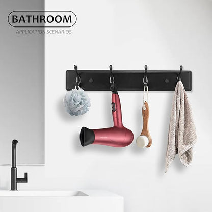 Wooden Coat Rack, Wall-Mounted Organizer - Image 8