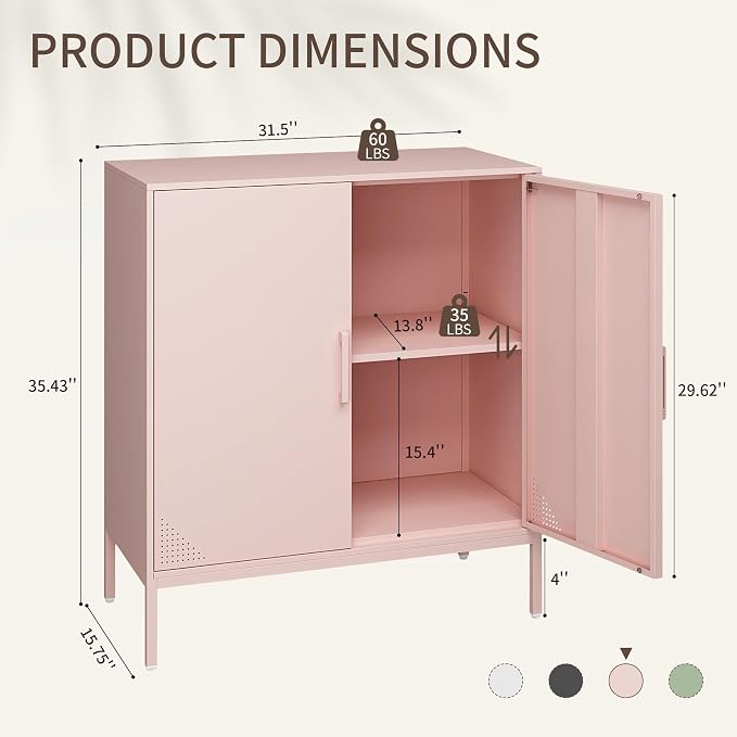 Metal Storage Cabinet, Storage Locker Cabinet - Image 2