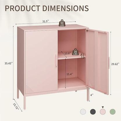 Metal Storage Cabinet, Storage Locker Cabinet - Image 2