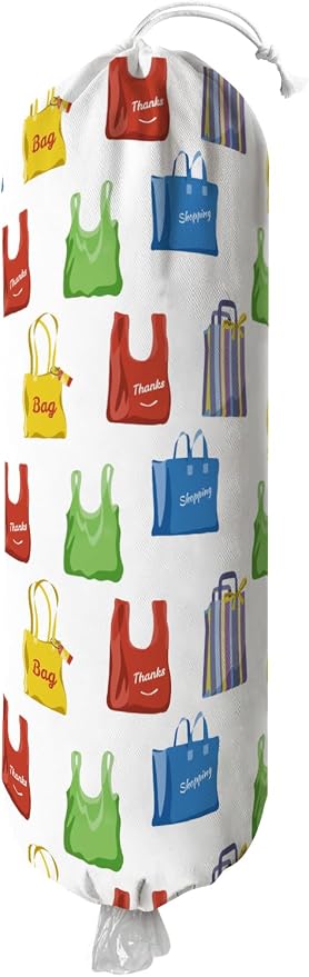 Plastic Bag Holder Wall Mount Grocery Bag Holder by TIBAOLOVER