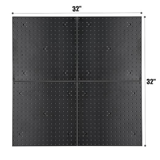Pegboard Smith 16x16 inch Wall Tool Organizer Pegboard Panels, Workbench Tools - Image 2
