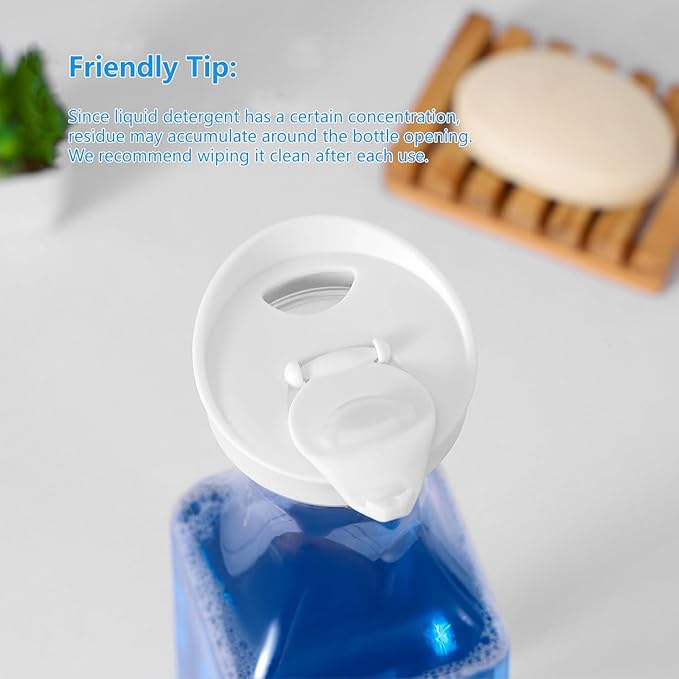 Laundry Detergent Dispenser, 54oz Fabric Softener Dispenser, Plastic Liquid - Image 3