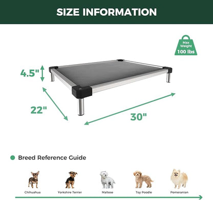 FXW TitanNest Chew-Proof Elevated Dog Bed, Raised Cot - Image 6