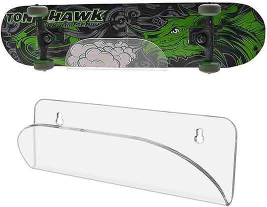 BiJun Skateboard Wall Mount Display Rack Skateboard Hanger Wall Mount Deck by BiJun