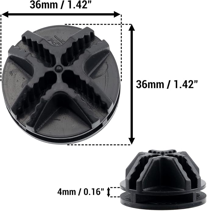 40 Pcs Wire Cube Plastic Connectors Wire Grid Cube Organizer Connectors - Image 3