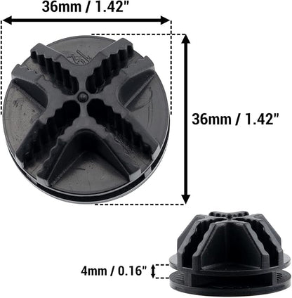 40 Pcs Wire Cube Plastic Connectors Wire Grid Cube Organizer Connectors - Image 3