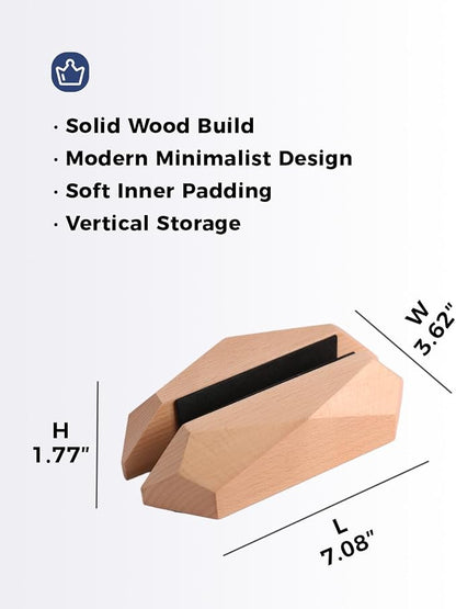 Adjustable Vertical Laptop Stand, MacBook Holder Wood Stand, Wooden Laptop Stand - Image 7