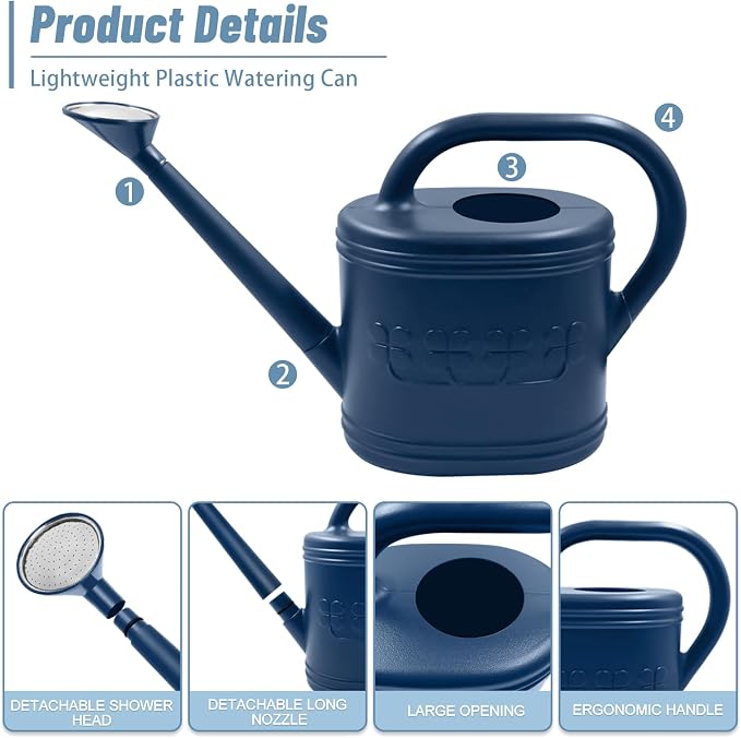Watering Can for Indoor & Outdoor Plants, Plant Watering Can - Image 6