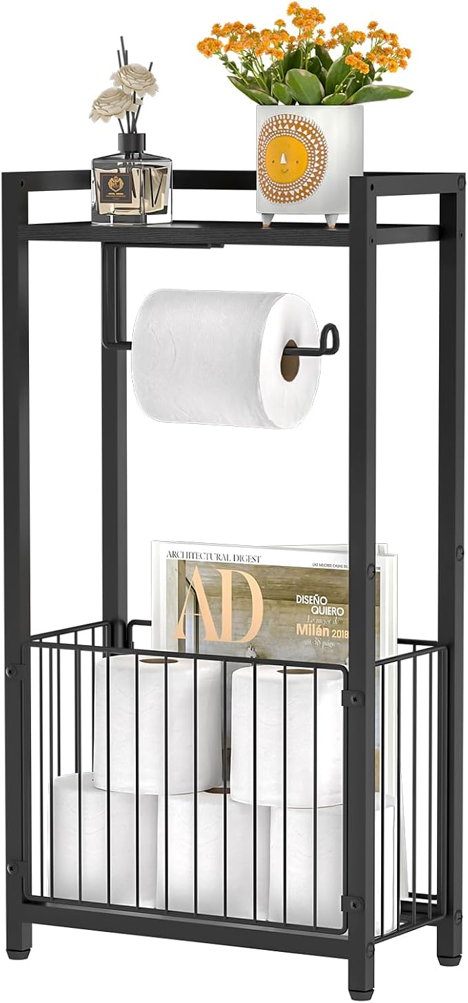 Freestanding Toilet Paper Holder by X-cosrack