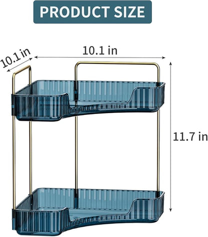 Corner Bathroom Counter Organizer Bathroom Countertop Shelf Makeup Organizer - Image 2