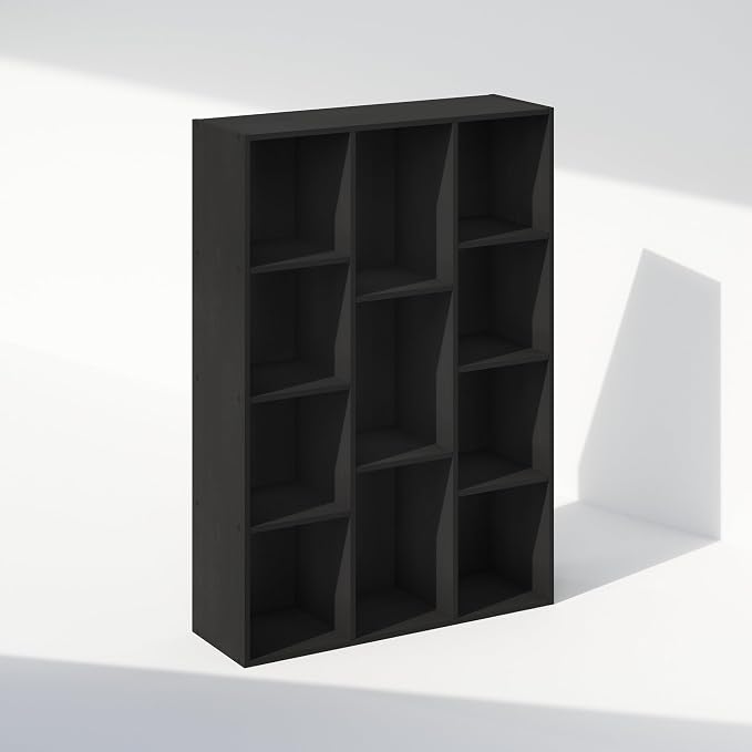 Furinno Reed Closet Organizers and Storage, 11-Cube Closet Organizer, Open - Image 3