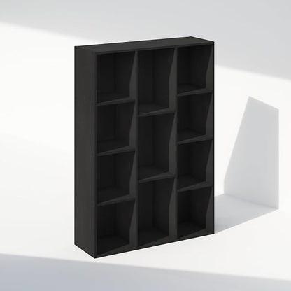 Furinno Reed Closet Organizers and Storage, 11-Cube Closet Organizer, Open - Image 3