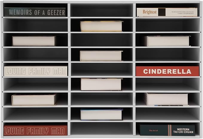 Mail Sorter Organizer, 27 Compartments Mailbox by LEYSRIS