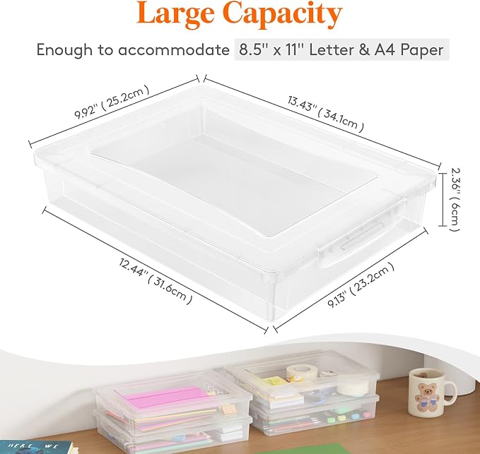 Lifewit Paper Organizer Storage - Image 2
