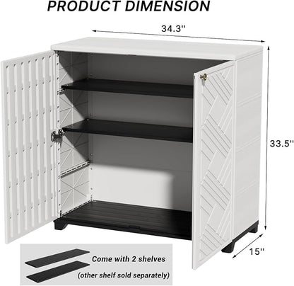KINYING Outdoor Storage Cabinet Waterproof - Image 3