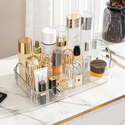 Aveniee Bathroom Counter Organizer Countertop, Makeup Perfume Shelf Storage - Image 5