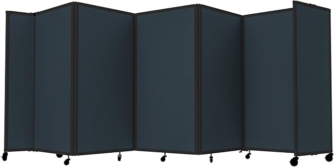 Versare Room Divider 360 Portable Wall Partition | Folding Panels | Large by VERSARE