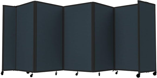 Versare Room Divider 360 Portable Wall Partition | Folding Panels | Large by VERSARE