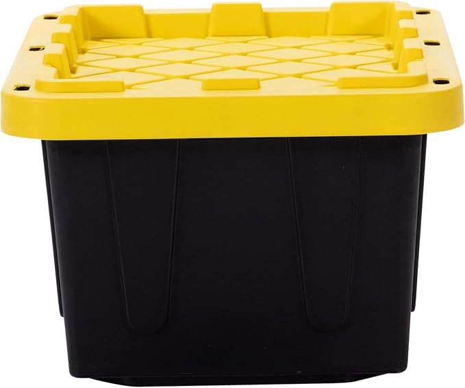 Plastic 5-Gallon Storage Tote - Image 8