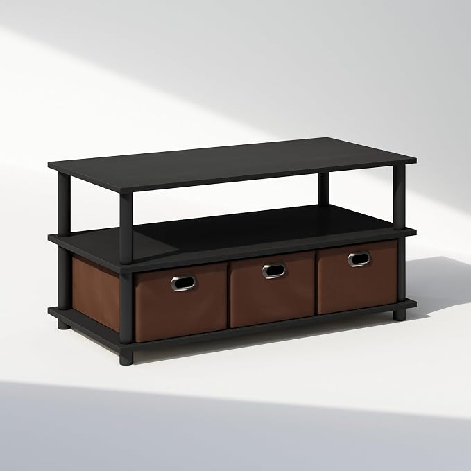 Furinno Turn-N-Tube Shoe Rack, 3-Tier Compact Shoe Organizer, Toolless Shoe - Image 3
