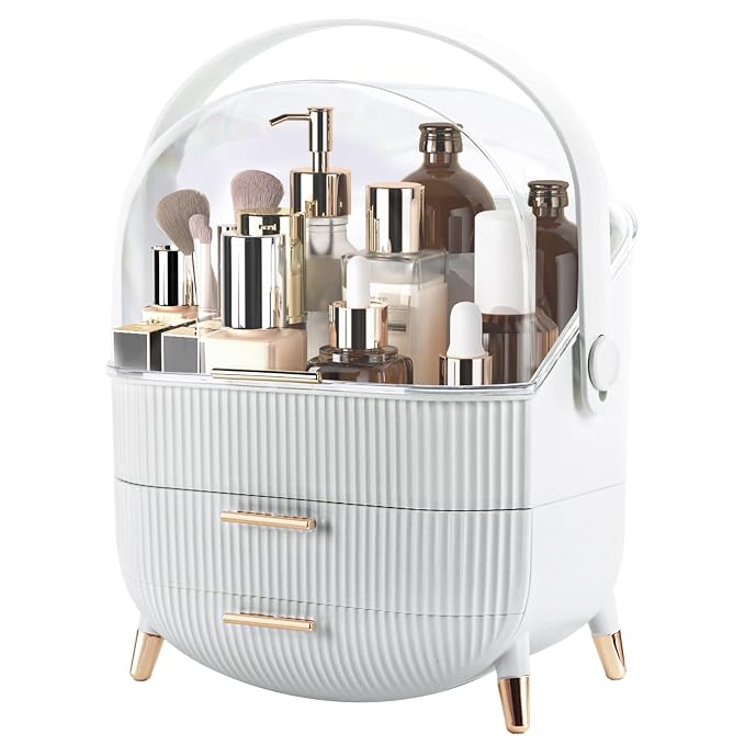Makeup Organizer for Vanity, Make up Organizers and Storage, Cosmetics Skincare by YGJT