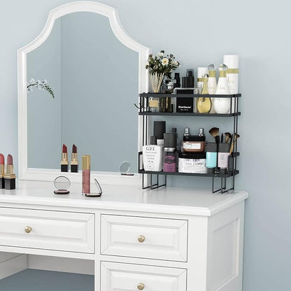 2-Tier Over Toilet Storage Shelf, Wall-Mount - Image 5