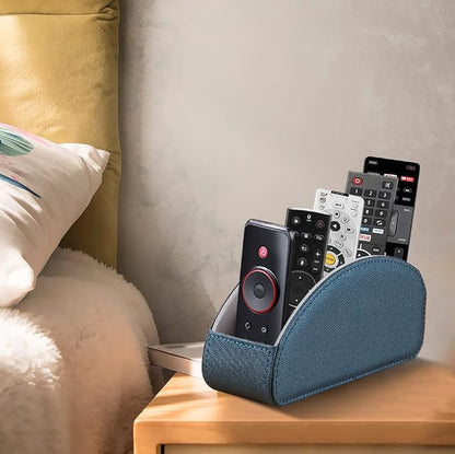 Leather Remote Control Holder, TV Remote Caddy - Image 6