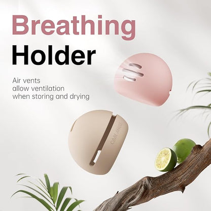 Makeup Sponge Holder Silicone Beauty Sponge Holder Makeup Blender Case - Image 3