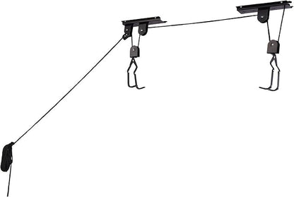 Bike Hanger - Overhead Hoist Pulley System - Secure Garage Ceiling Storage by by RADSportz