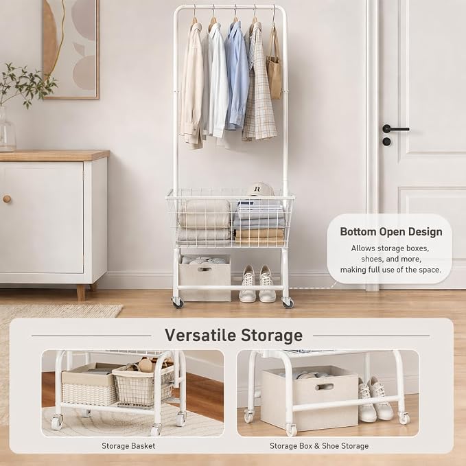 ALIMORDEN Rolling Laundry Cart - Image 7