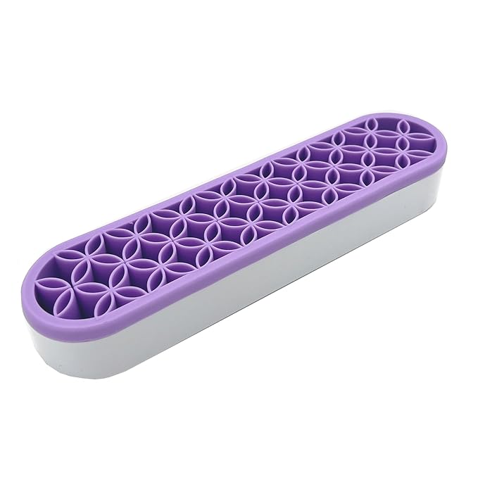TANG SONG 1 PC Silicone Make up Brush Holder Cosmetic Storage Box Desktop by TANGSONG