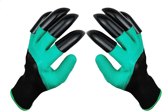 DCCPAA Garden Gloves with Claws, Claw Gardening Gloves by DCCPAA