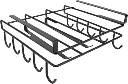 Under Shelf MultiUse Chopping Board Holder Versatile Kitchen Organizer Space - Image 4
