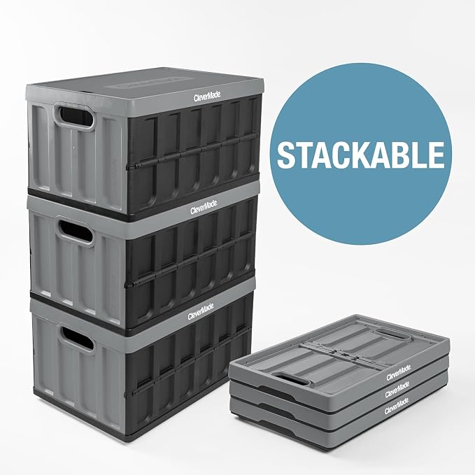 CleverMade Collapsible Storage Bins - Image 4