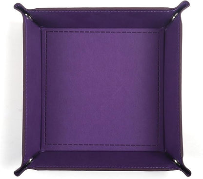 siduater Valet Tray Desktop Storage Organizer – Vegan Leather Catchall Tray by siduater