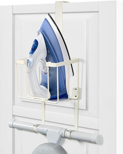 ORLESS Over The Door/Wall Mount Ironing Board Hanger, Laundry Room Iron and by Unknown