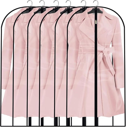 Clear Garment Bags Clothes Covers by HomeClean