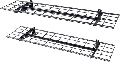 VEVOR Garage Shelving Wall Mounted, 1 x 4 ft Heavy Duty Shelves, 400 lbs Load - Image 6